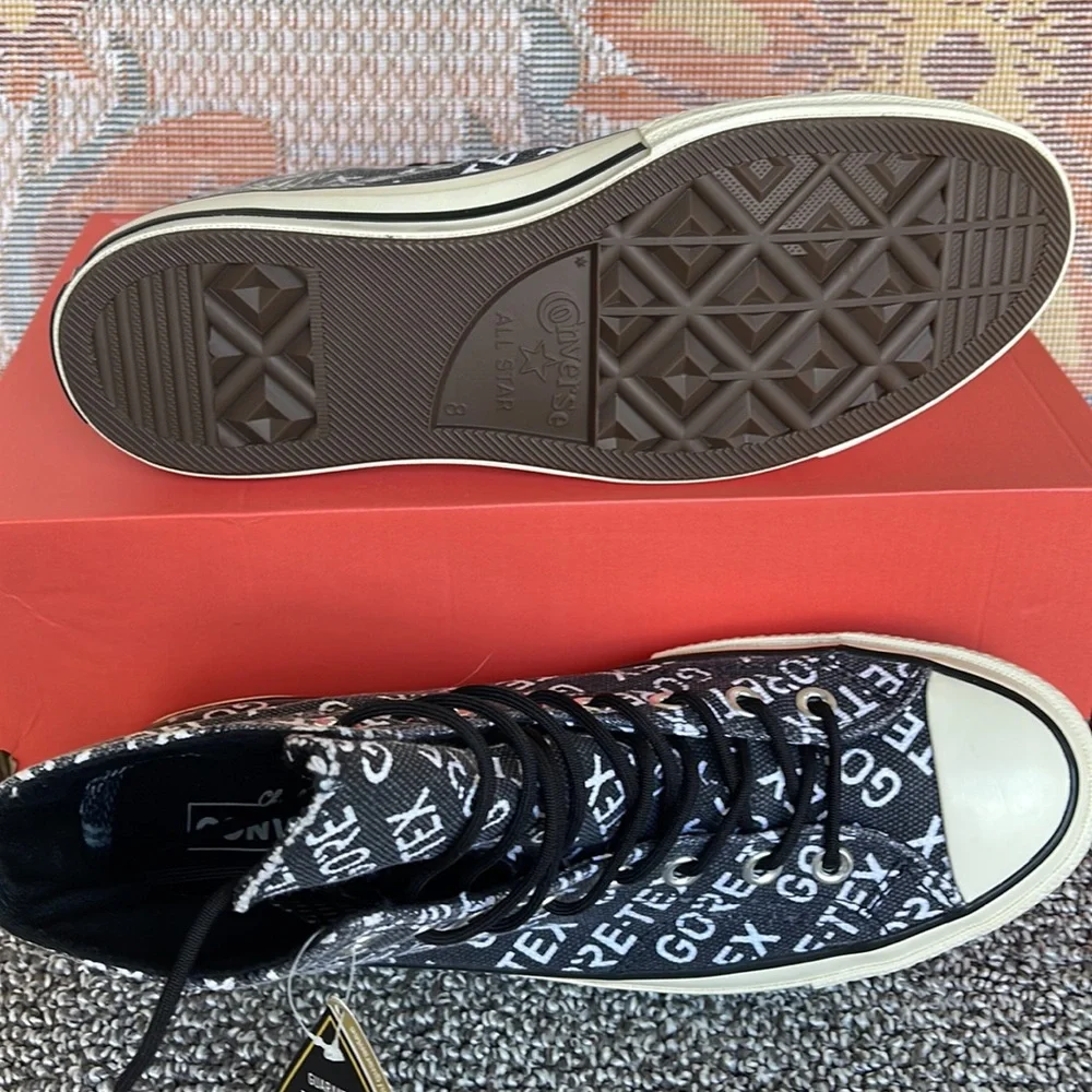 Converse Men’s 162347C
CHUCK 70 HI
BLACK/WHITE/BROWN Sneakers - Picture 4 of 16